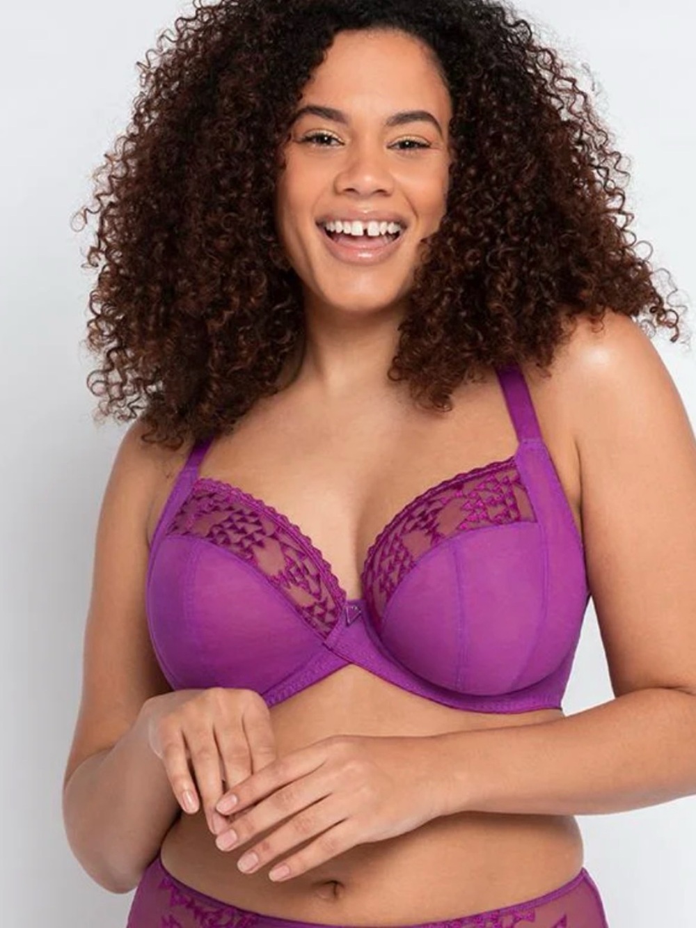 CURVY KATE Violet Centre Stage Full Plunge Bra size 36K